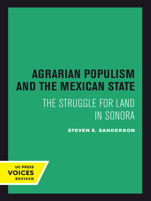 cover image of Agrarian Populism and the Mexican State